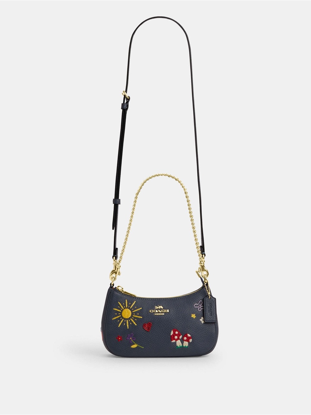 COACH Teri Mini Crossbody Bag With Embroidery - Picture 10 of 17